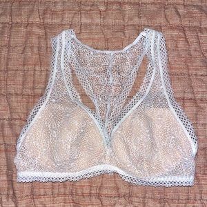 White Victoria Secret Coquette Lace Bralette